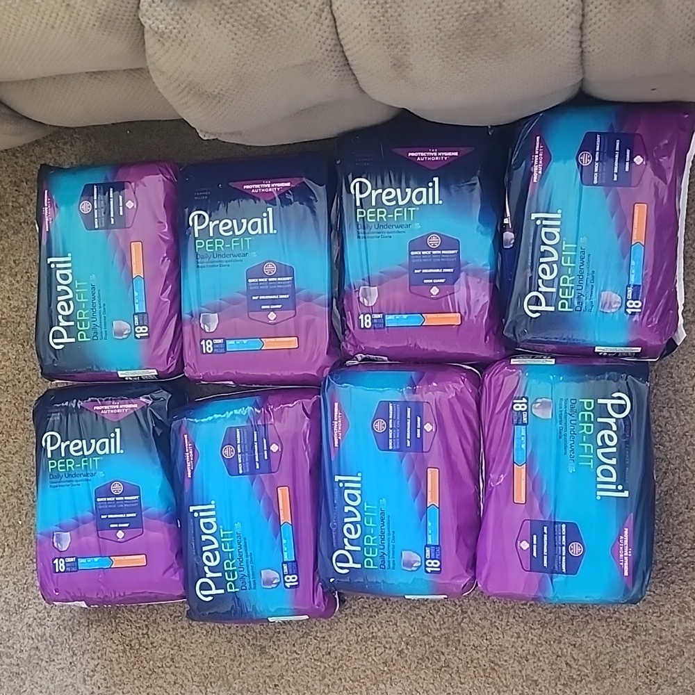 Prevail adult diapers size L